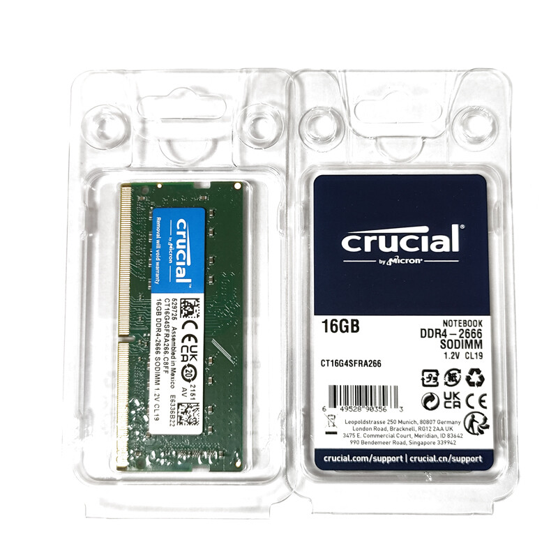 Memória RAM Crucial 16GB